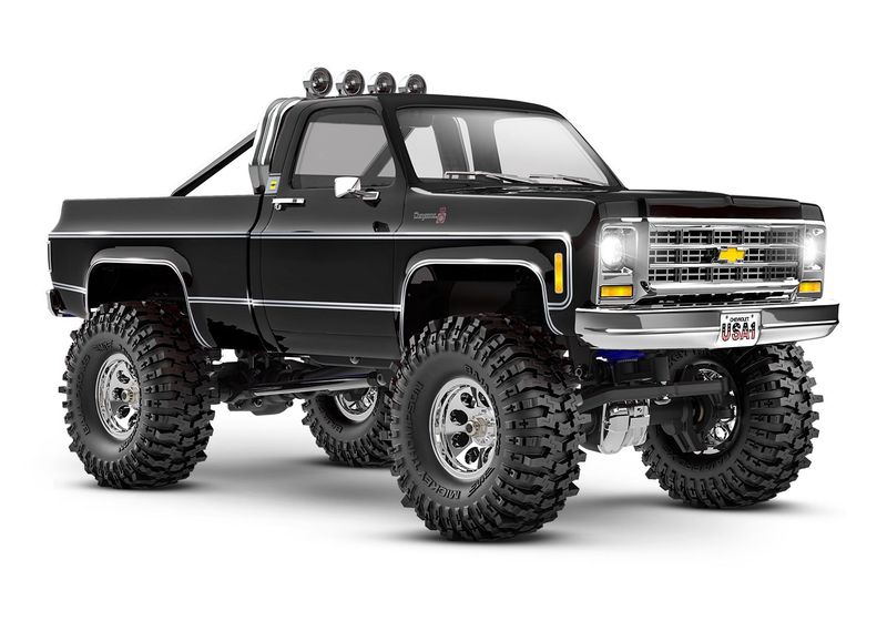 TRX-4M CRAWLER 1979 K10 BODY 1/18 4WD BLACK