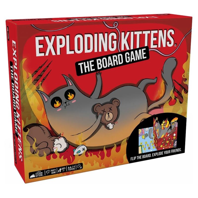 EXPLODING KITTENS THE BOARD GAME