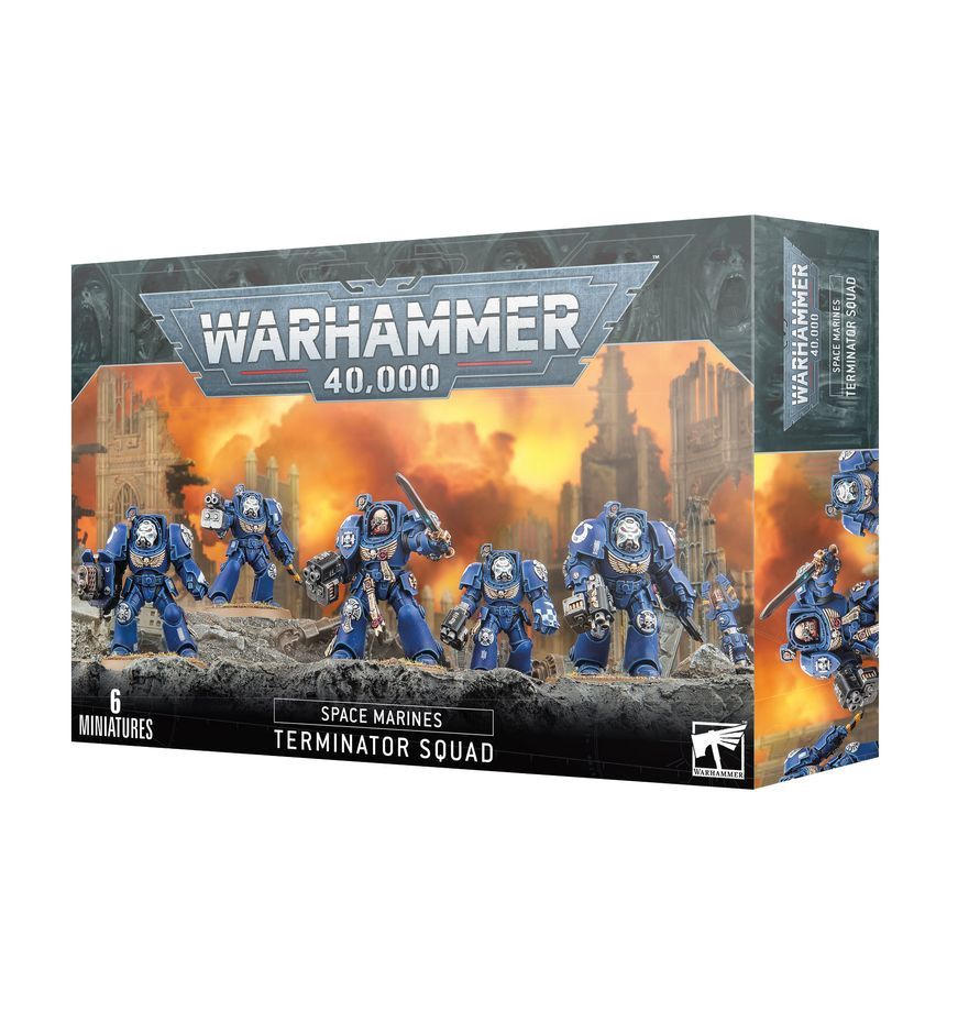 40K SPACE MARINES: TERMINATOR SQUAD