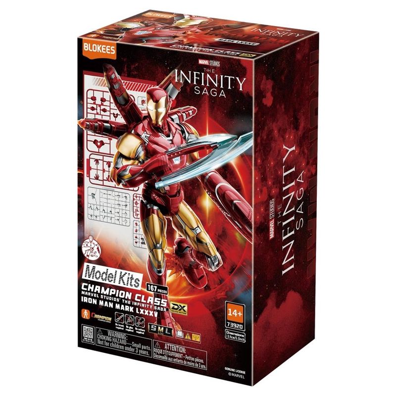 MARVEL INF SAGA CHAMP IRON MAN SHLD MK85 DX