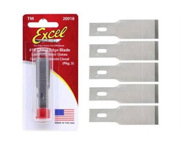 #18 WOOD CHISEL BLADES 5PC