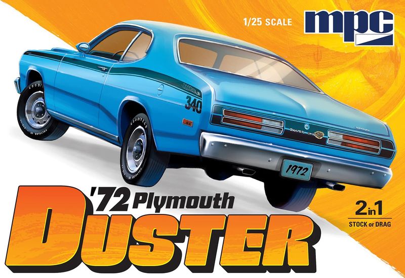 1/25 1972 PLYMOUTH DUSTER