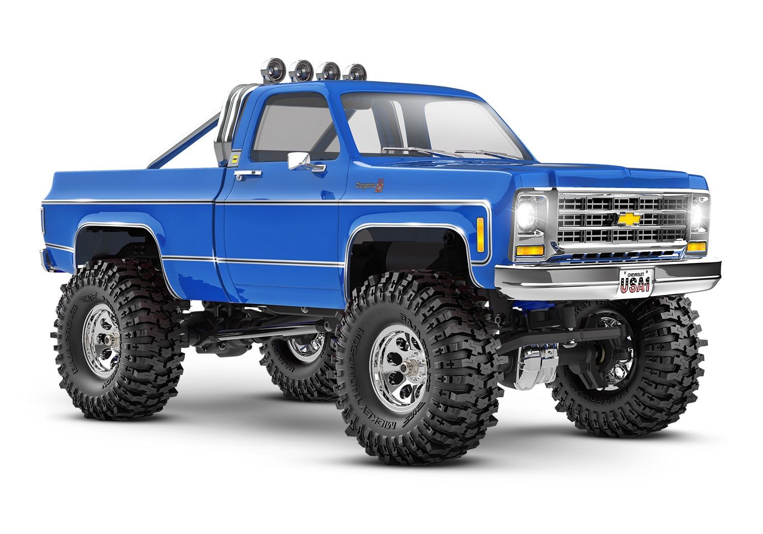 TRX-4M CRAWLER 1979 K10 BODY 1/18 4WD BLUE