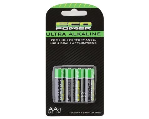 ULTRA ALKALINE AA BATTERIES 4PKG