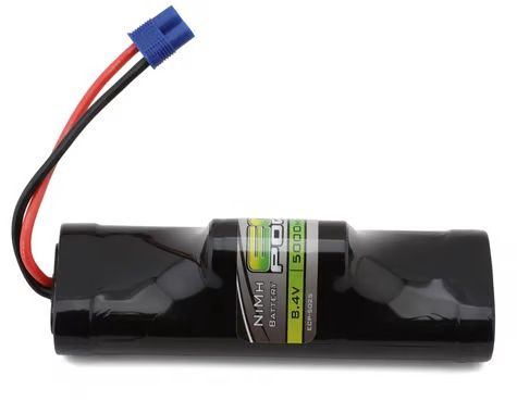 7-CELL NIMH HUMP BATT W/EC3 8.4V/5000MAH