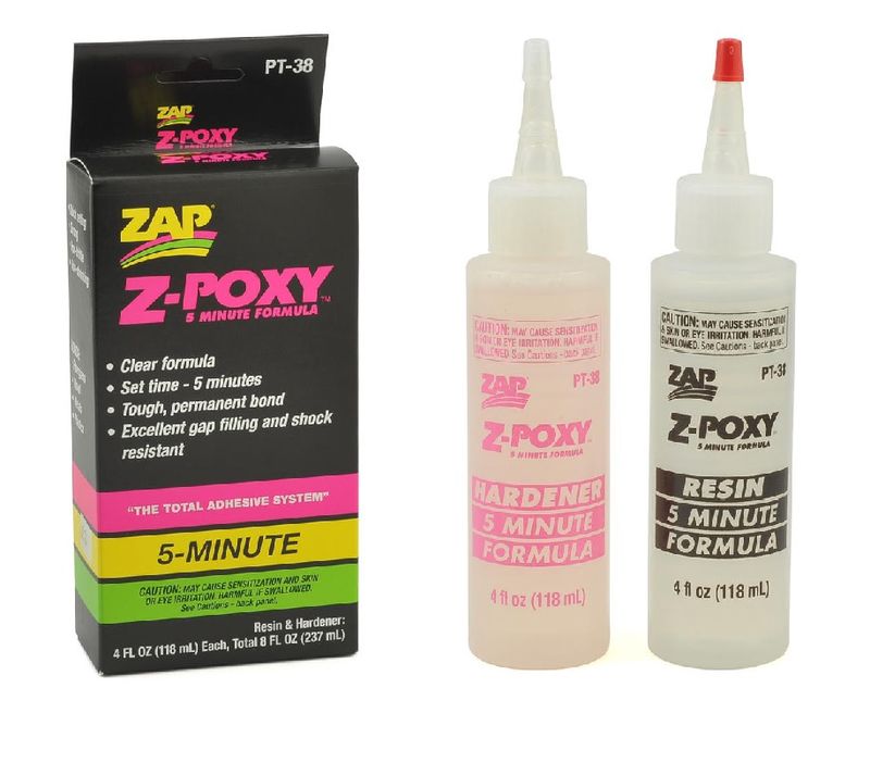 8 OZ Z-POXY 5MIN EPOXY