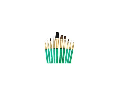 BRUSHES SUPER VALUE SABLE/CAMEL 10 PACK