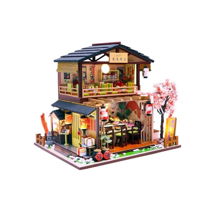 DIY MINI HOUSE KIT: SUSHI HOUSE
