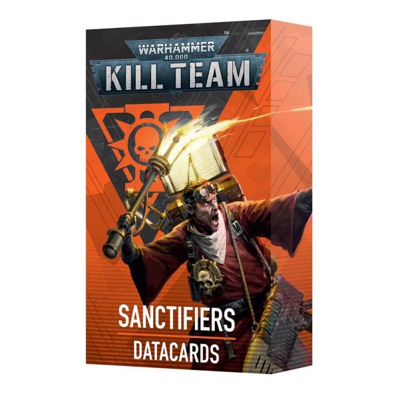 40K KILL TEAM SANCTIFIERS DATA CARDS ENGLISH