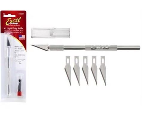 LT DUTY KNIFE WITH 5 #20011 BLADES