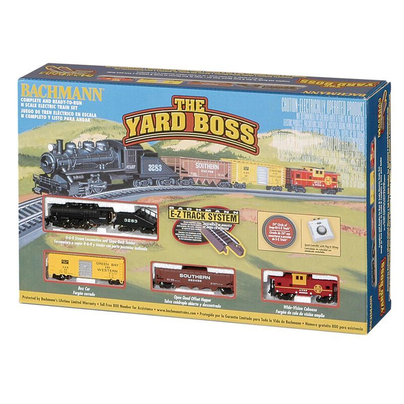 N YARD BOSS TRAIN SET/EZ TRACK