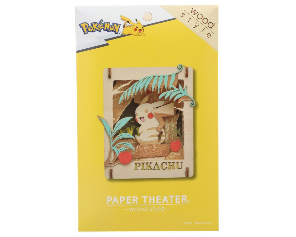 PAPER THEATER PIKACHU FOUND POKEMON