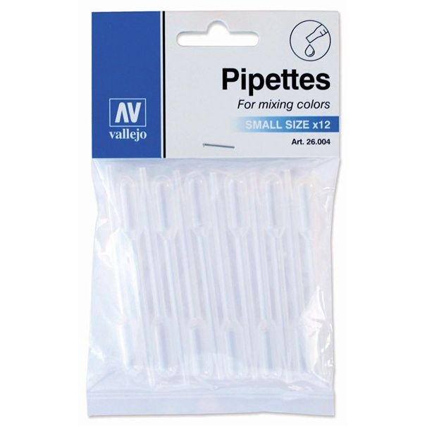 PIPETTES SMALL SIZE 12ct 1mL