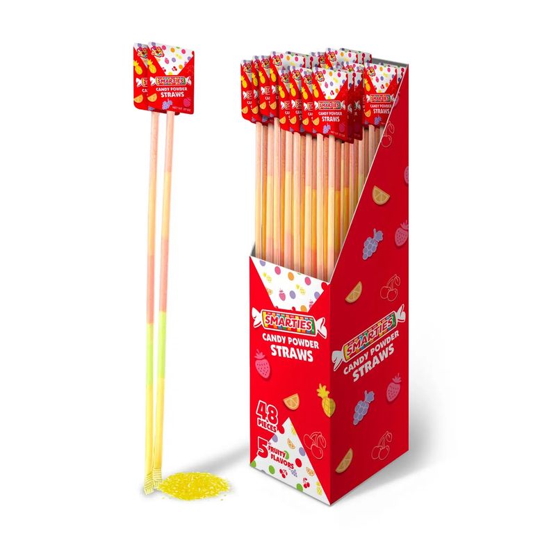 SMARTIES POWDER STRAW