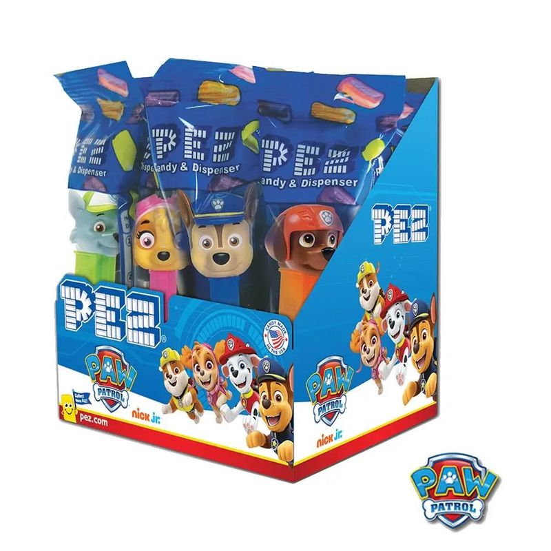 PEZ PAW PATROL ASST .58OZ