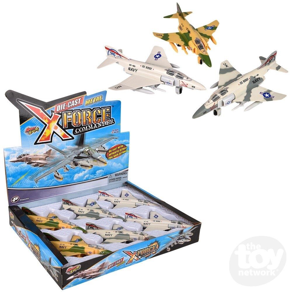7IN DIE-CAST PULLBACK F-4