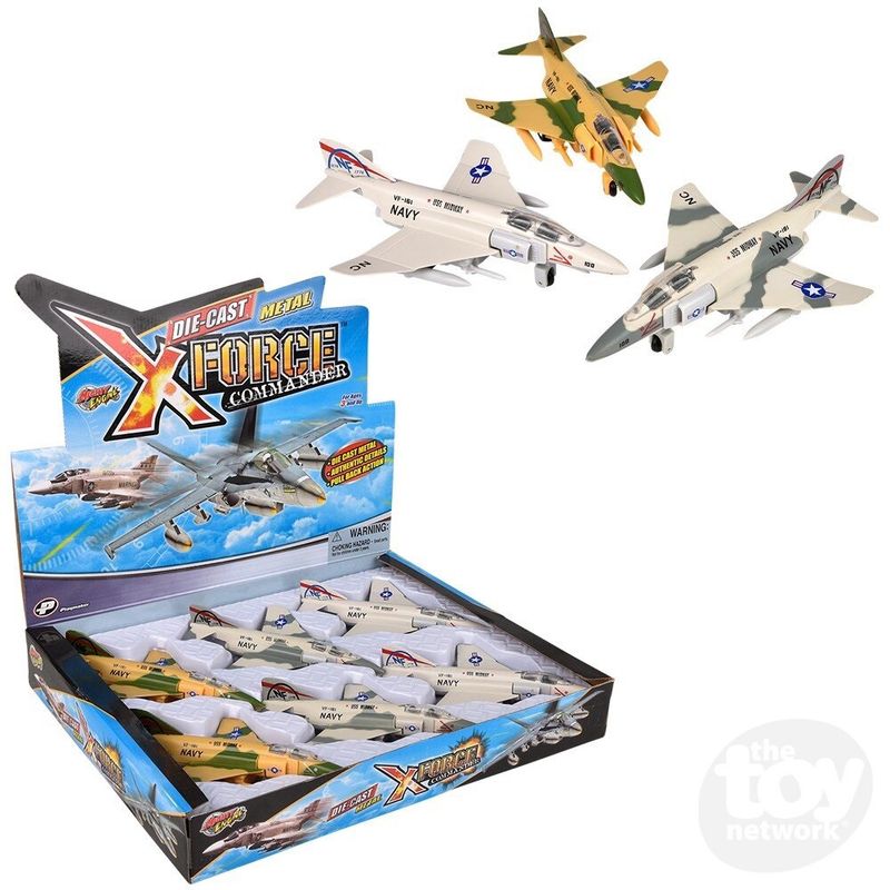 7IN DIE-CAST PULLBACK F-4