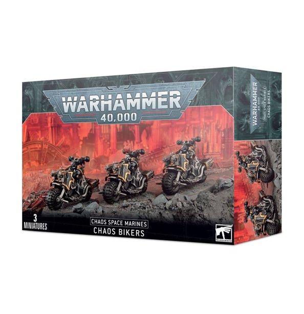 40K CHAOS SPACE MARINES CHAOS BIKERS