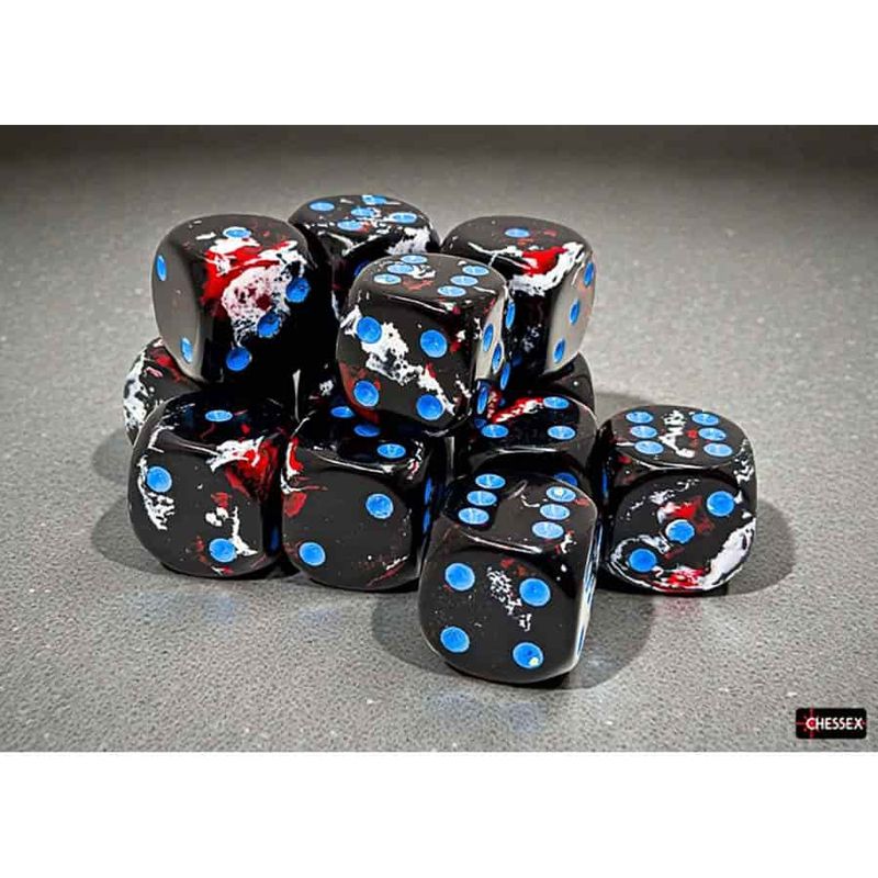 BRUSHED d6 Block 16mm DARK SIDE