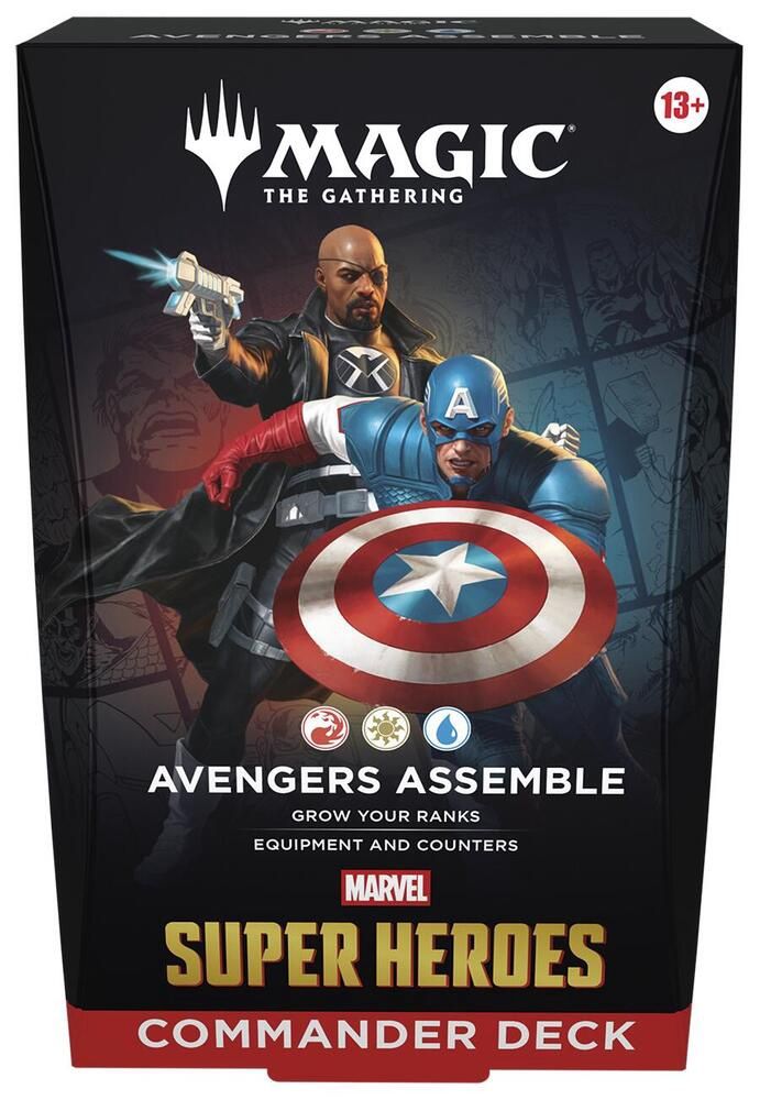MTG MSH COMMANDER DECK AVENGERS ASSEMBLE