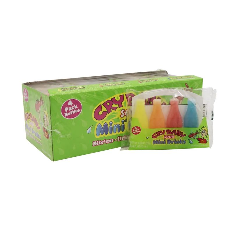 CRY BABY SOUR MINI DRINKS 4PC