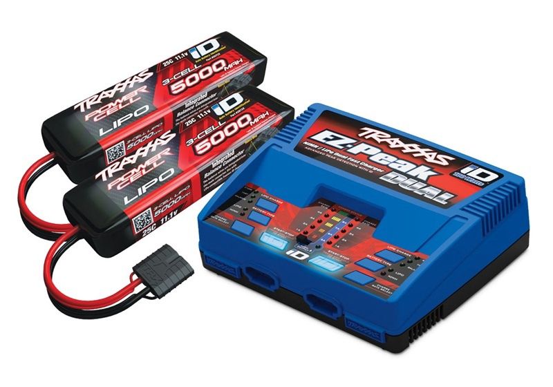 Dual 3s 5000 LiPo Completer w/ EZ-Peak Dual Charger
