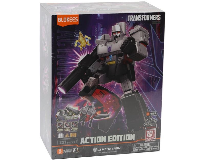 TRANSFORMERS ACTION ED 02 G1 MEGATRON KIT