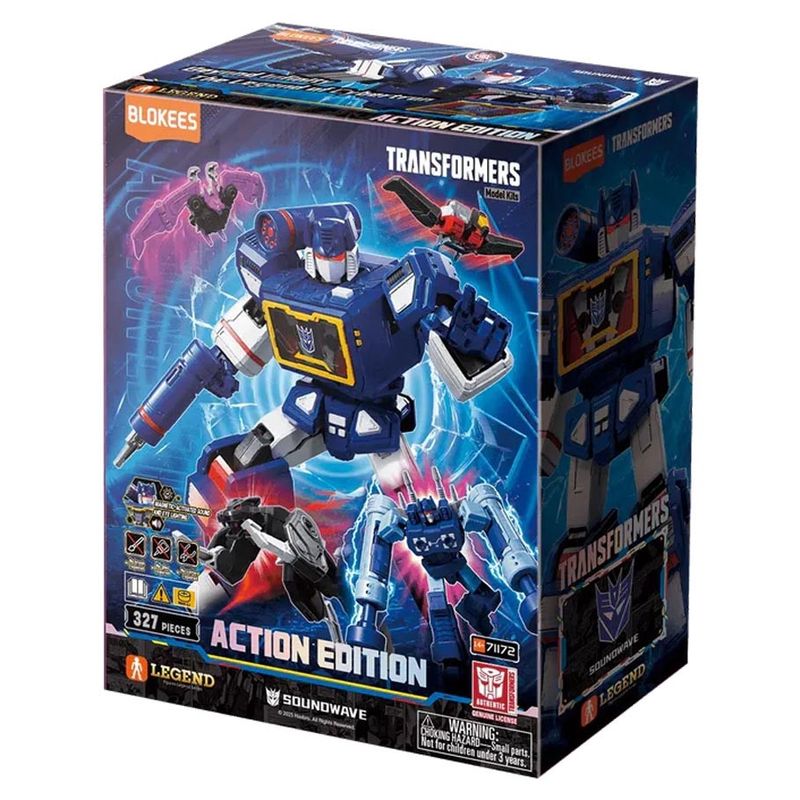 TRANSFORMERS ACTION ED G1 SOUNDWAVE