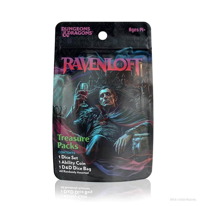 D+D MISTS OF RAVENLOFT TREASURE PACK PDQ