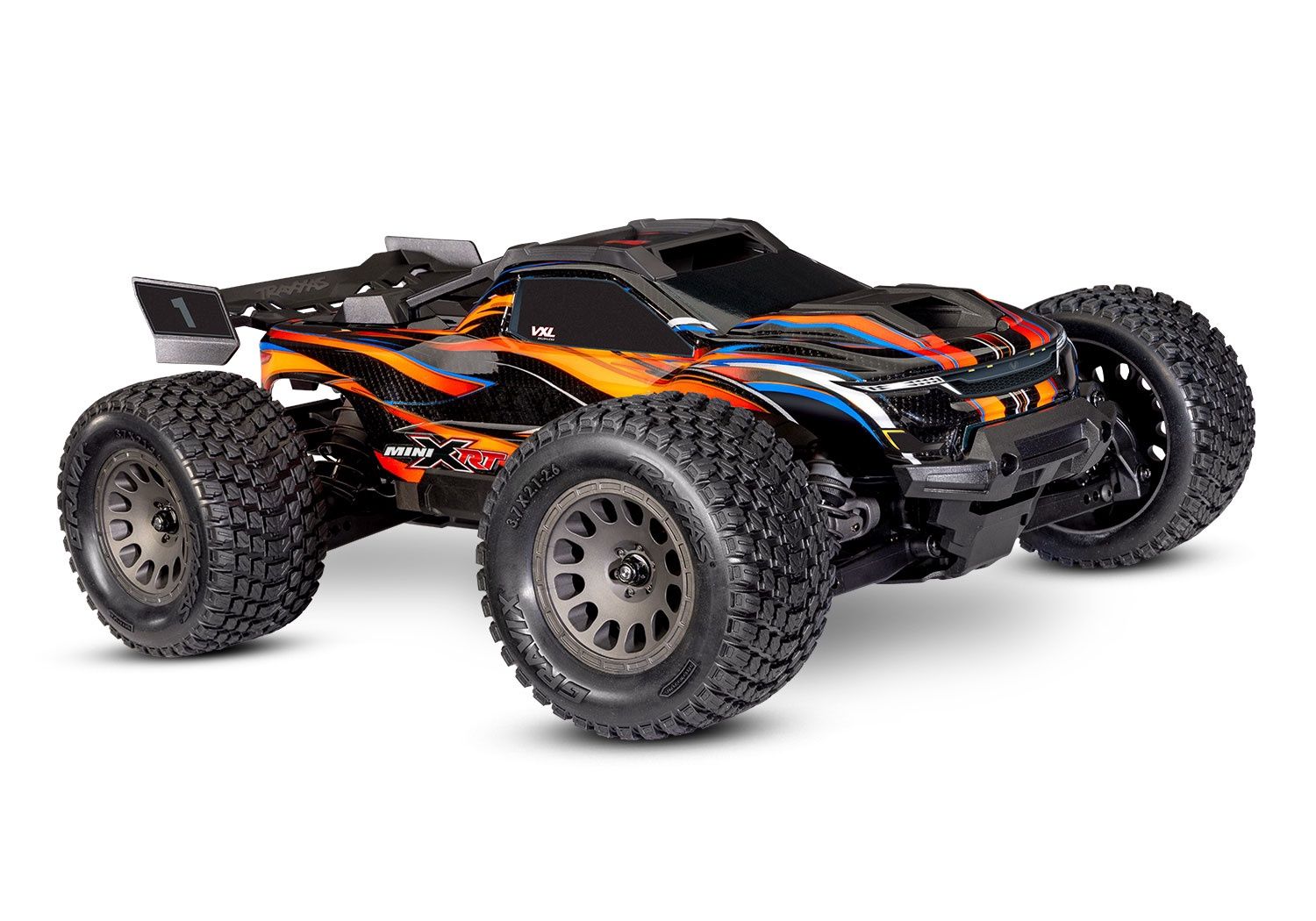 MINI XRT 4WD BL ELECTRIC MONSTER TRUCK ORANGE