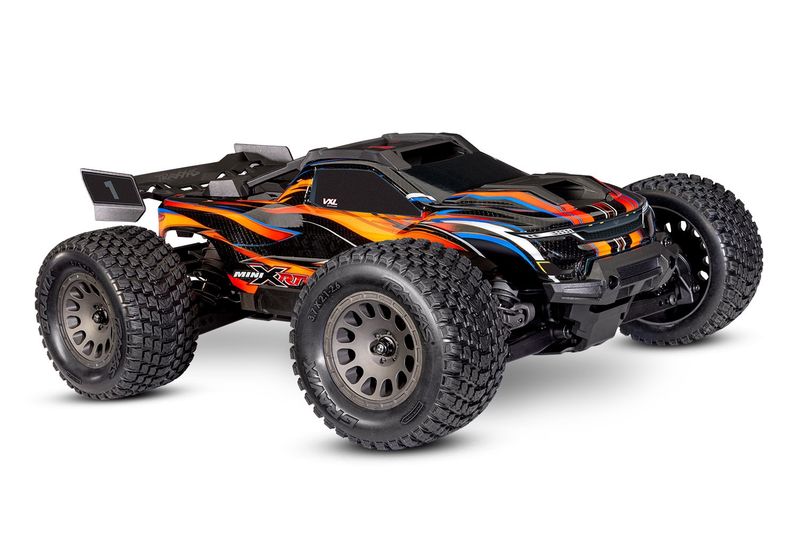 MINI XRT 4WD BL ELECTRIC MONSTER TRUCK ORANGE