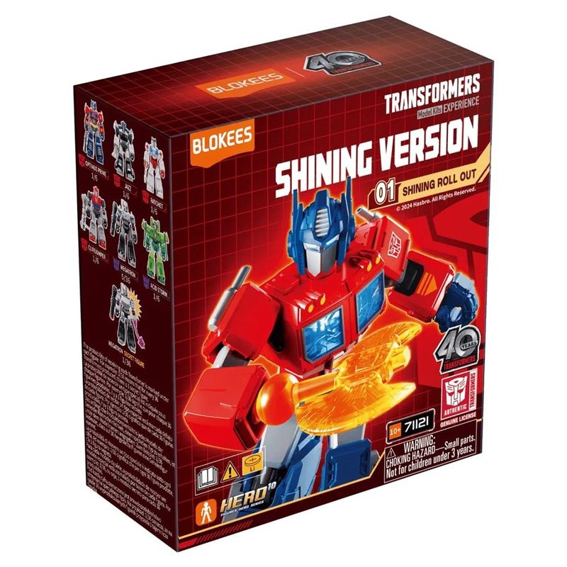 TRANSFORMERS SV01 SHINING ROLL OUT PDQ