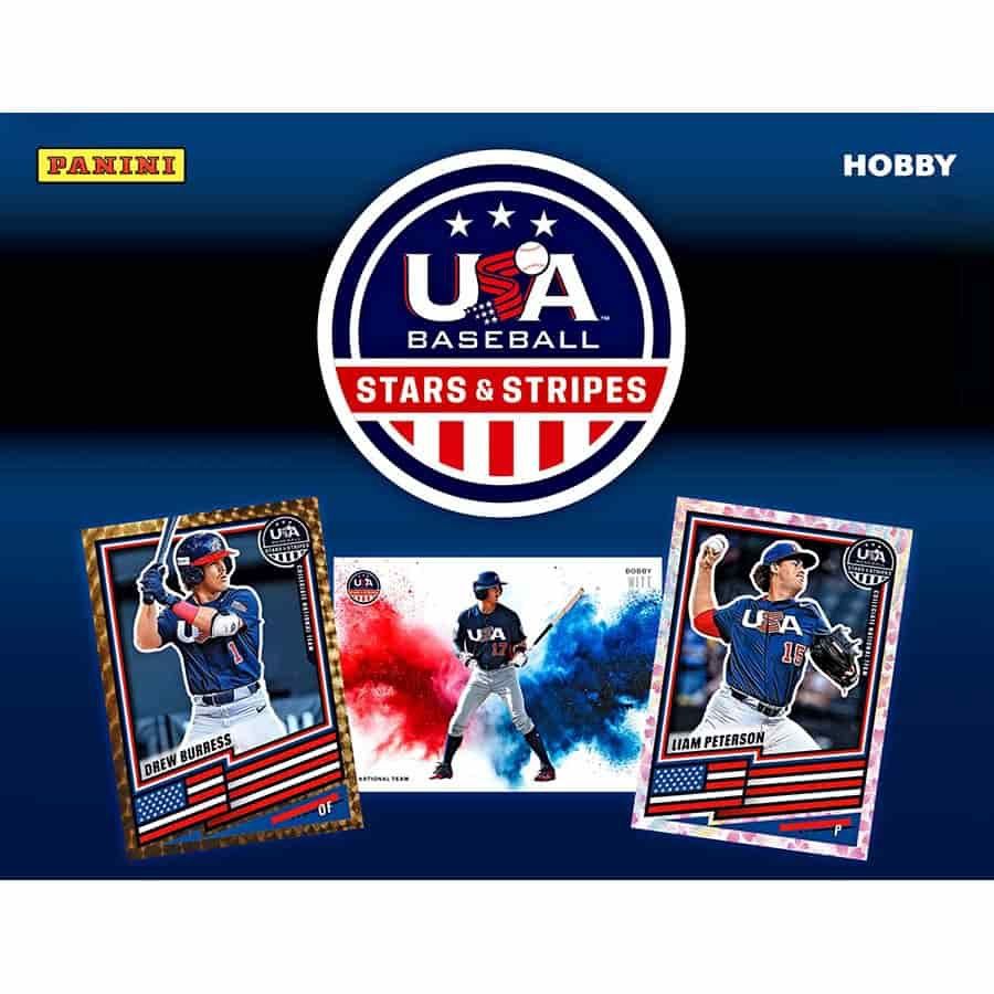 2026 Prizm USA Stars &amp; Stripes Baseball Card Hobby Box