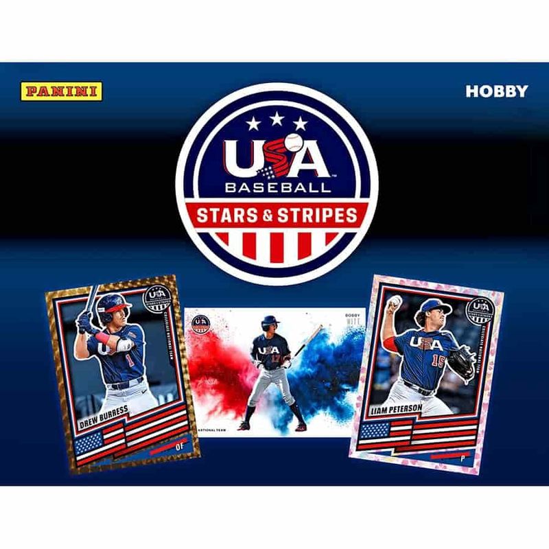 2026 Prizm USA Stars &amp; Stripes Baseball Card Hobby Box