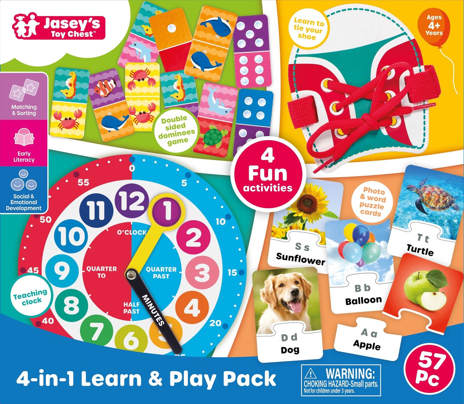 4-In-1 Learn &amp; Play Pack