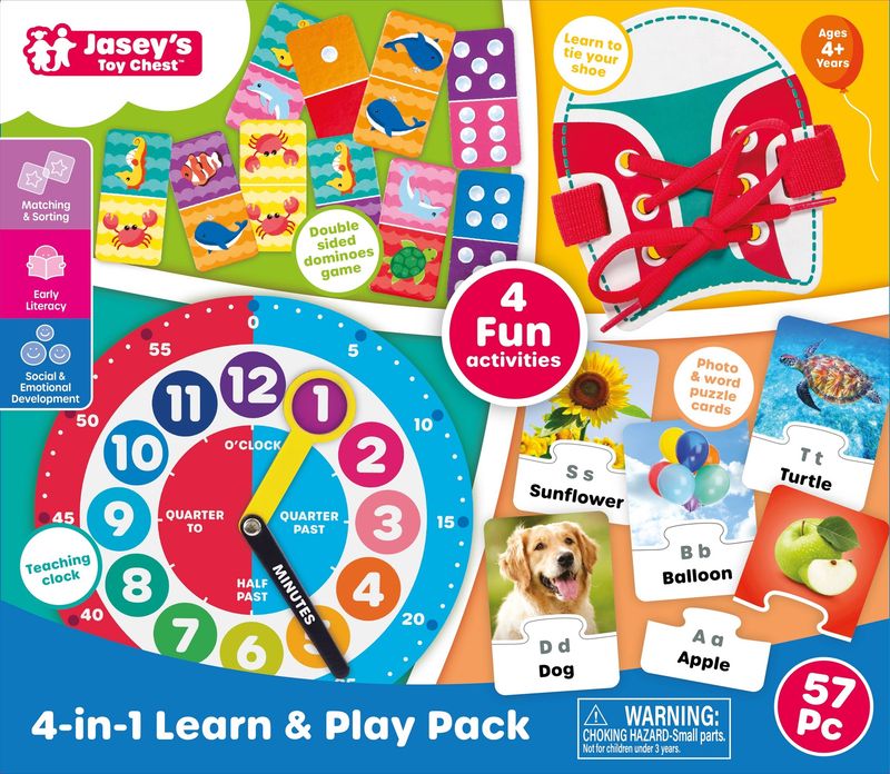 4-In-1 Learn &amp; Play Pack
