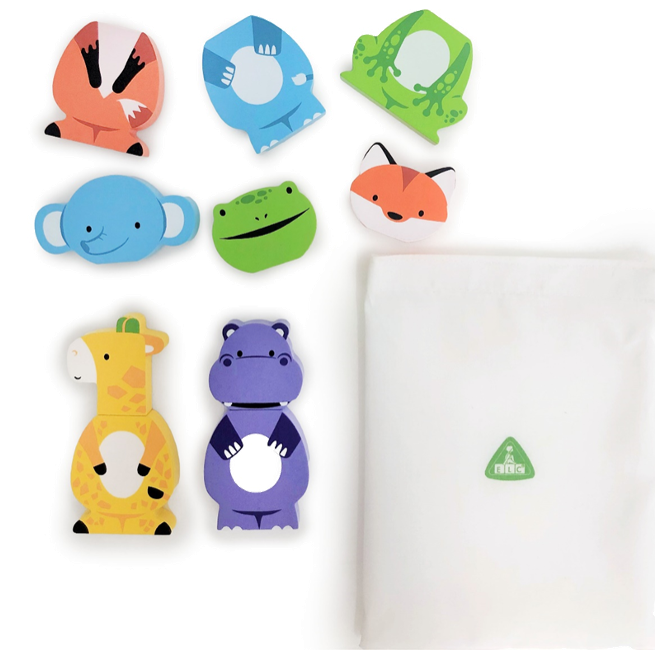 Wooden Magnetic Mix &amp; Match Animals