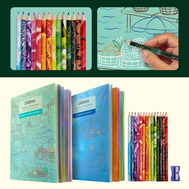 Trace to Transform Meditative Art Pads
