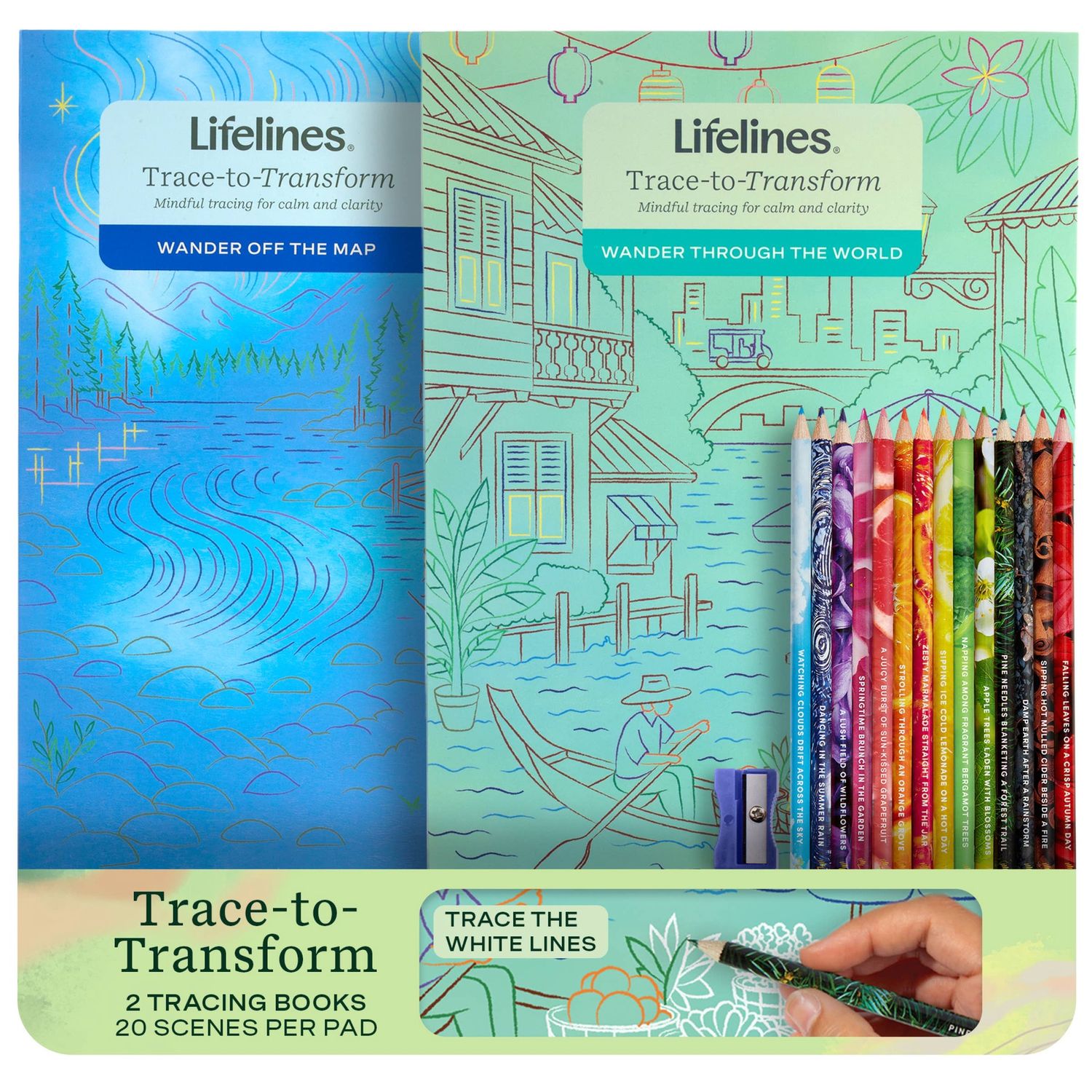 Trace to Transform Meditative Art Pads