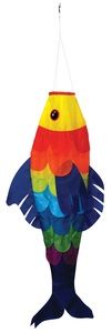 SUNBURST FISH 36IN WINDSOCK
