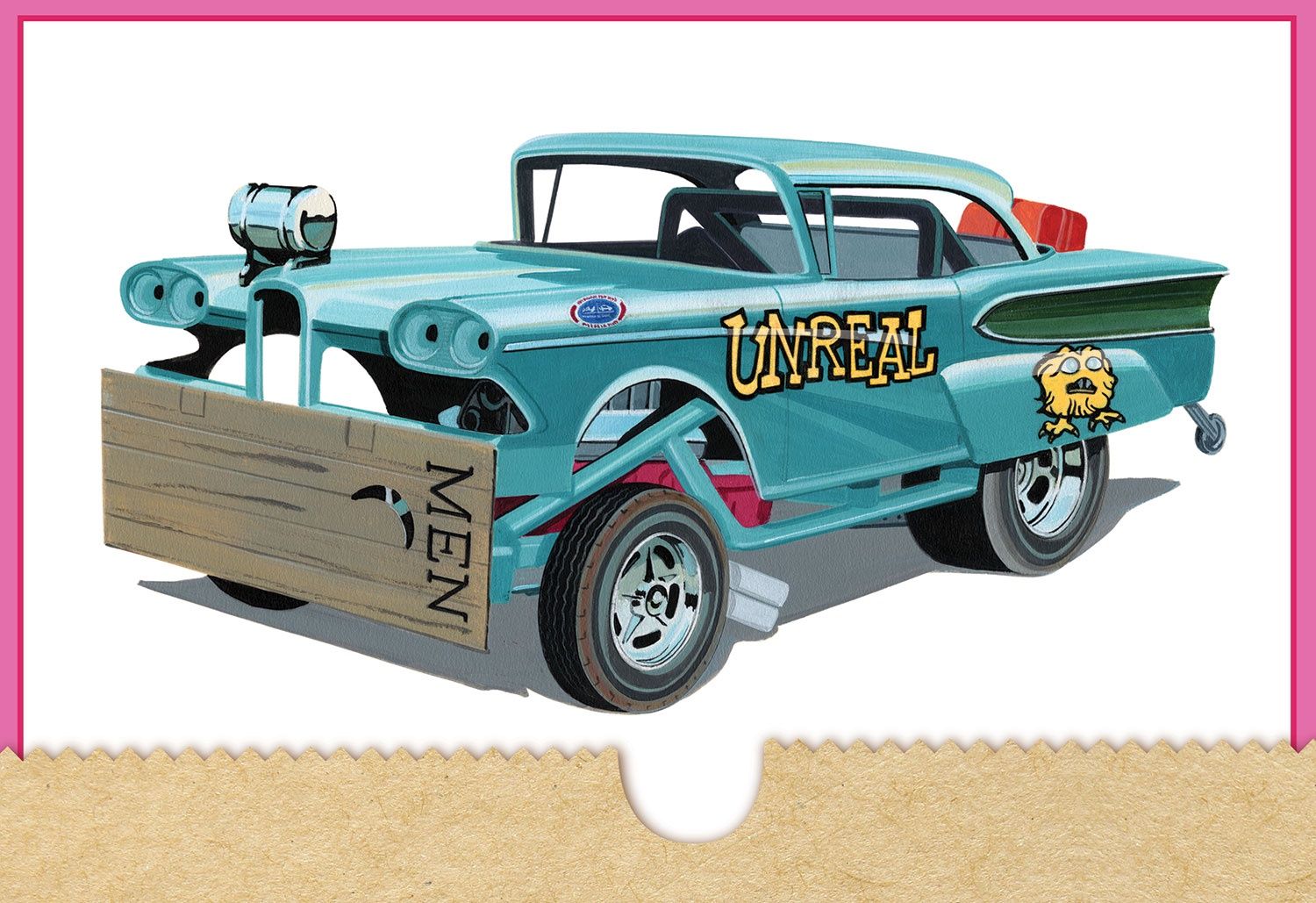 1:25 1958 EDSEL AWB FUNNYCAR UNREAL