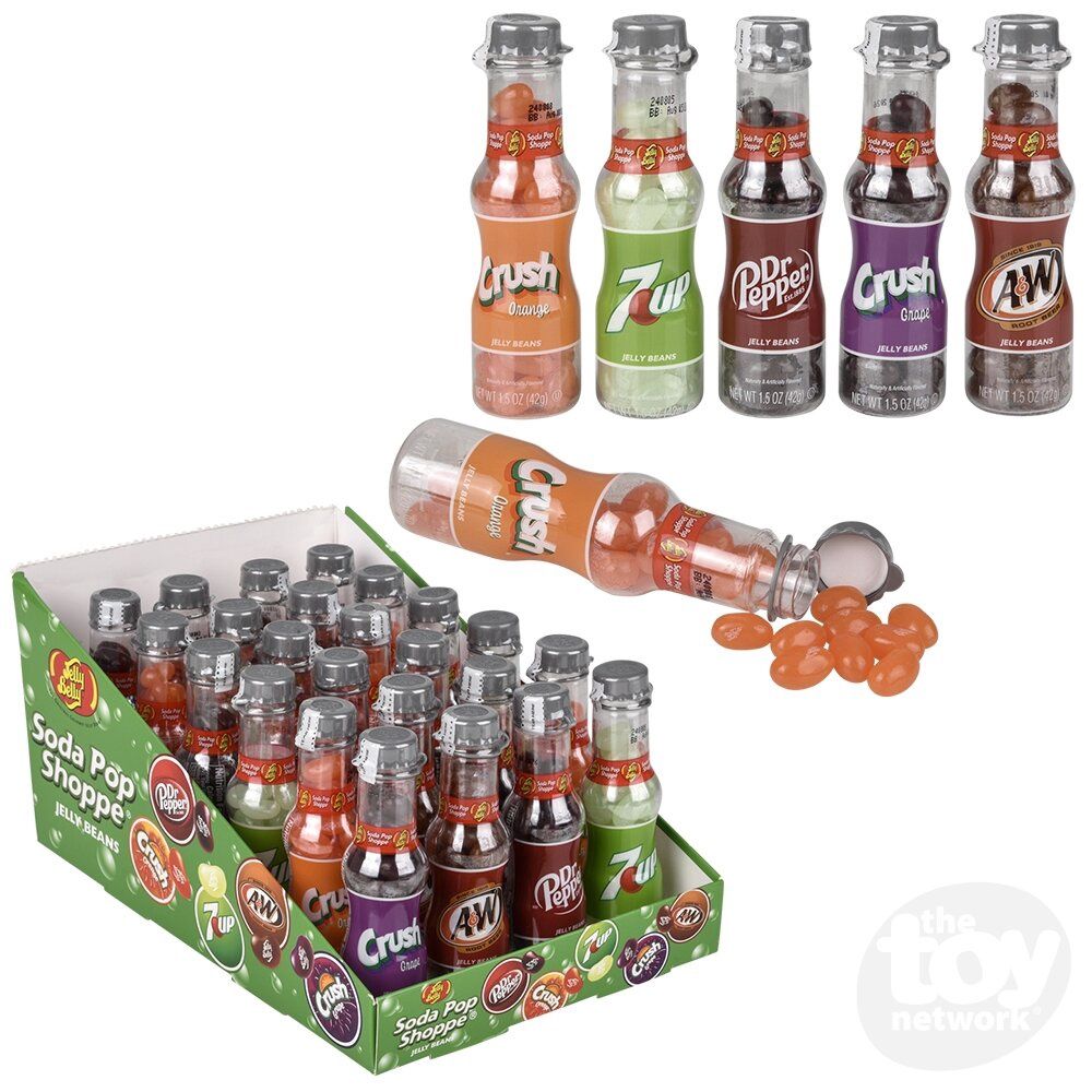 JELLY BELLY SODA POP SHOPPE BOTTLES 1.5oz
