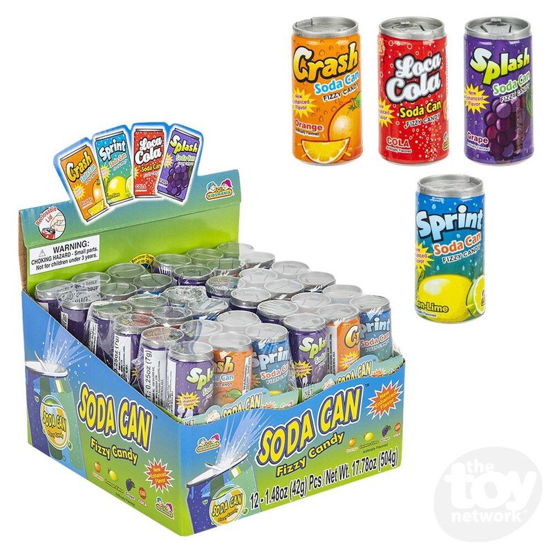 SODA CAN FIZZY CANDY