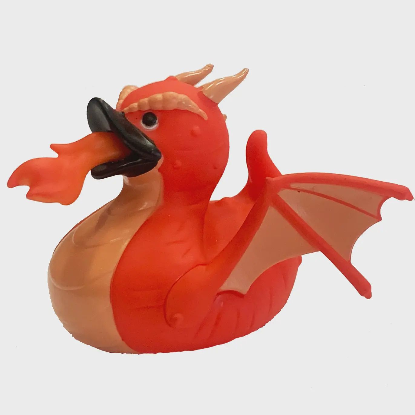 RUBBER DUCK DRAGON RED