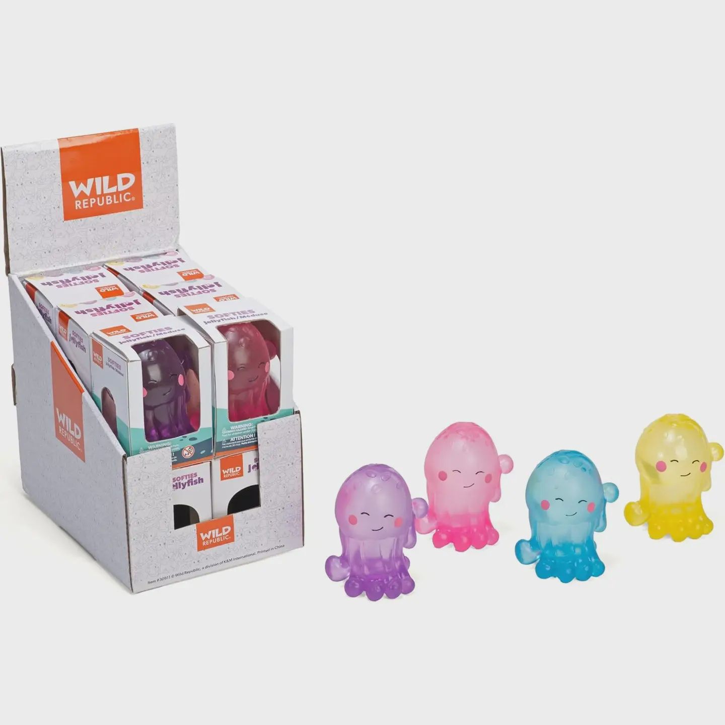 SOFTIES TRANSPARENT JELLYFISH