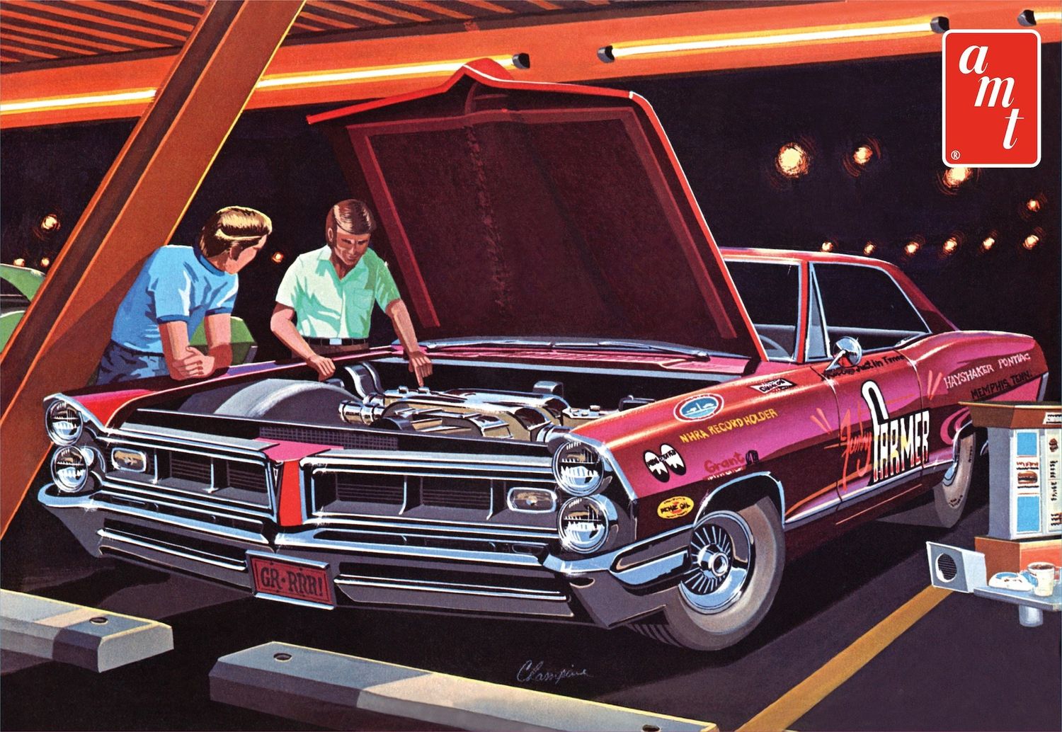 1/25 1965 Pontiac Grand Prix Show &amp; Go