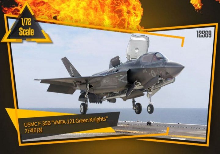 1/72 F-35B VMFA-121 GREEN KNIGHTS USMA