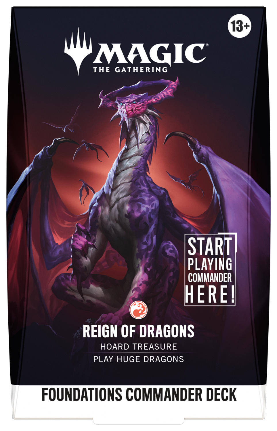 MTG FND CMDR Deck - Reign Dragons