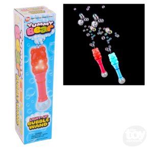 Yummy Bear Bubble Wand Lighted