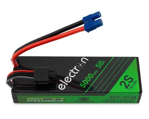 2S 5000mah 50C EC3 INTELLIGENT LIPO BATTERY